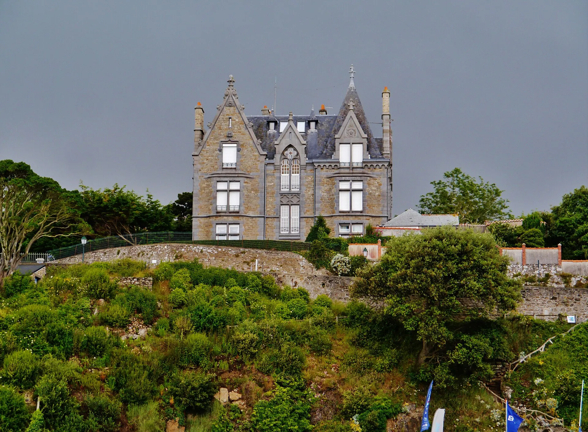 The Moulinet headland in Dinard