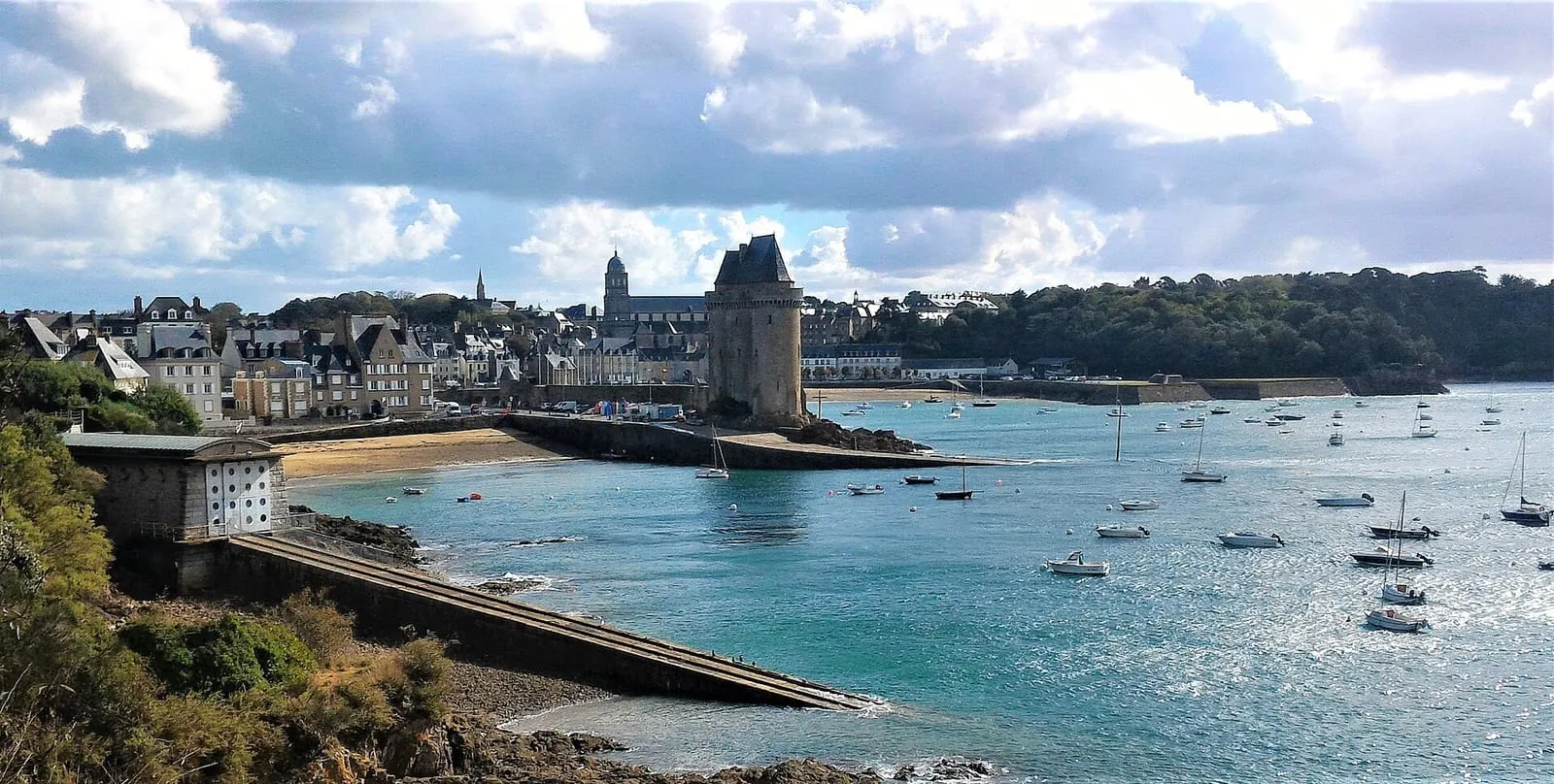The Solidor tower in Saint-Servan